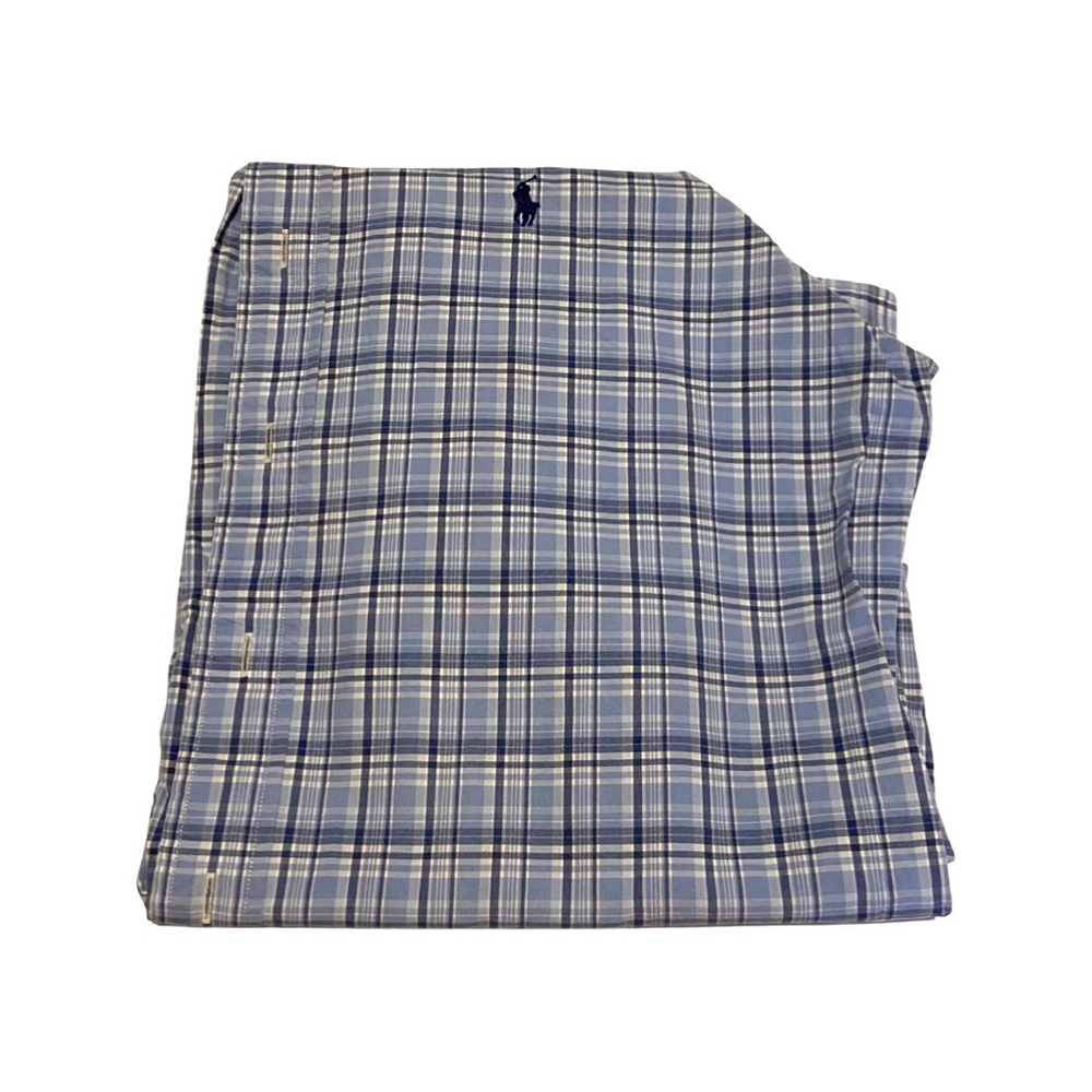 Polo Ralph Lauren Size s Blue Plaid Shirt